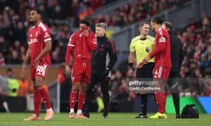 "Ливерпуль" ҳимоячиси кейинги турда жамоасига ёрдам бера олмайди