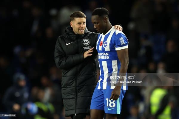 "Брайтон" бош мураббийи Дэнни Уэлбекни ҳолати ҳақида гапирди