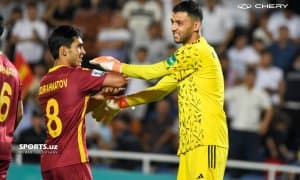 "Навбаҳор" дарвозабони жамоа билан хайрлашди