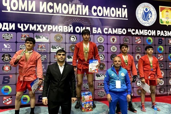 Самбо. Душанбедаги халқаро турнирда 7 та медални қўлга киритдик