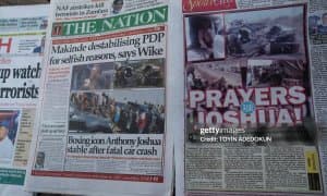 Энтони Жошуанинг ҳайдовчиси Нигериядаги автоҳалокат учун айбланмоқда