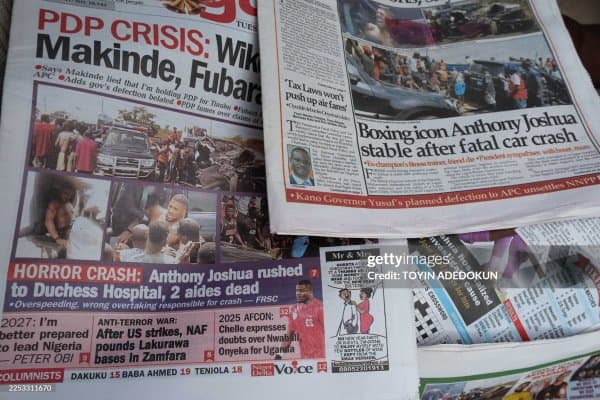 Автоҳалокатга учраган Энтони Жошуа фаолиятини якунлайди (ми?)