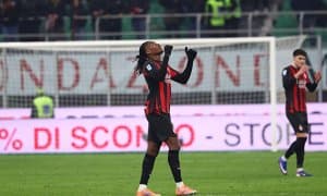 А Серия. "Милан" сўнгги дақиқалардаги гол эвазига мағлубиятдан қутилиб қолди 