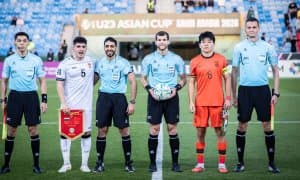 Ўзбекистонлик ҳакамлар жамоаси Осиё кубогининг навбатдаги ўйинида фаолият олиб боради