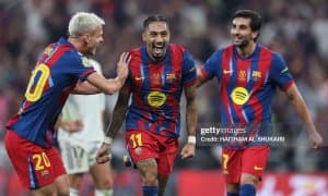 Испания Суперкубоги. Голлар шоусига айланган учрашувда “Барселона” “Реал”ни мағлуб этди