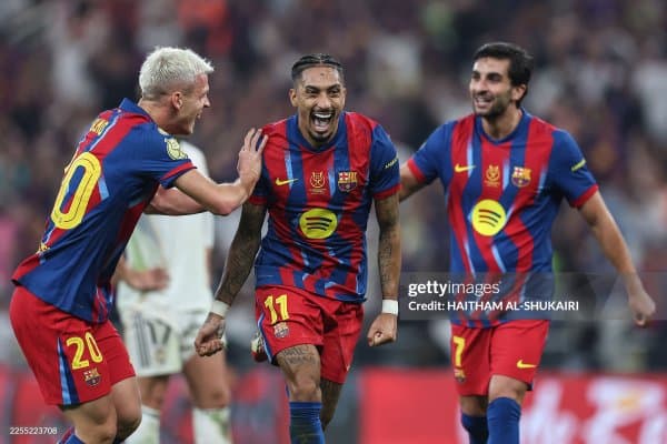 Испания Суперкубоги. Голлар шоусига айланган учрашувда “Барселона” “Реал”ни мағлуб этди