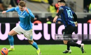 А Серия. Голларга бой ўтган учрашувда “Интер” “Наполи” билан муроса кўчасини танлади