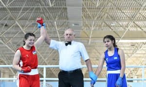 В Ташкенте проходит чемпионат страны по боксу среди юниорок и молодёжи