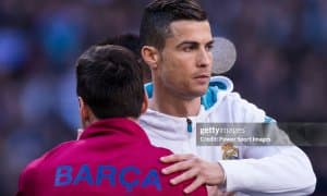 Роналду биринчи, Месси эса учинчи ўринда