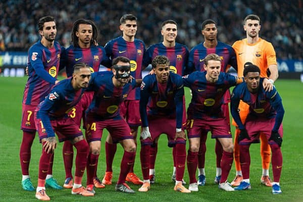 Испания кубоги. "Барселона"нинг "Расинг"га қарши беллашув учун асосий таркиби маълум 