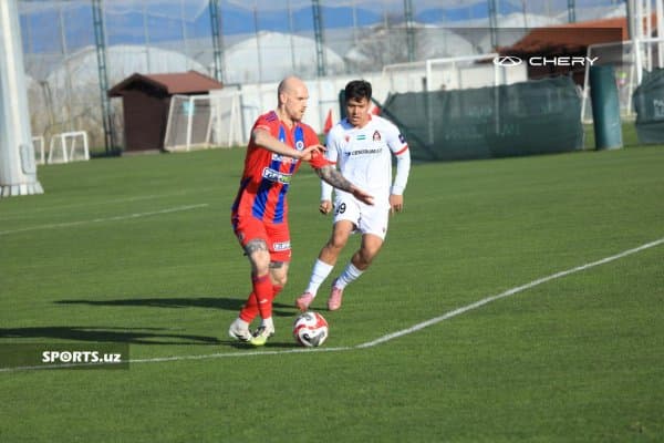 "Андижон" - "Вашаш" (Венгрия) ўйинидан фотолавҳалар