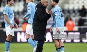 Gvardiola: "Nega u raqibga qo‘l tekkizgani bilan qo‘pollik qayd etiladi?"