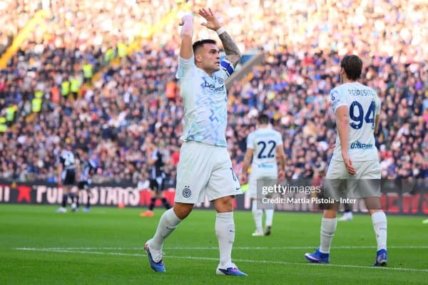 А Серия. "Интер" сафарда "Удинезе" устидан минимал ғалабани қўлга киритди