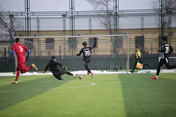 "Сўғдиёна"нинг ўртоқлик ўйинида 7 та гол урилди