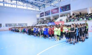 Бухорода гандбол бўйича Ўзбекистон кубоги мусобақаси ўтказилмоқда