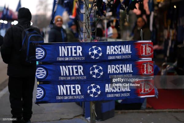 ЕЧЛ 7-тур. "Интер" ва "Арсенал" жамоаларининг бугунги учрашув учун асосий таркиблари маълум