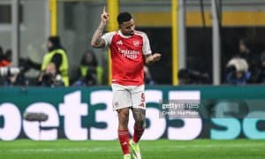 ЕЧЛ. “Арсенал” Габриэль Жезуснинг дубль эвазига “Интер”ни мағлуб этди