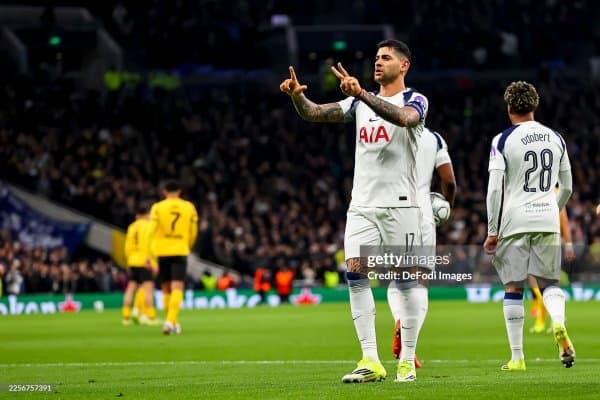 ЕЧЛ. “Тоттенхэм” ўз уйида “Дортмунд”дан устун келди