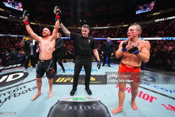 "UFC 324" турнири: Жастин Гэтжи вақтинчалик чемпион, Пэдди Пимблетт ҳам қаҳрамон!