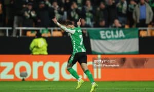 ЕЛ."Бетис" Антони гол ва ассист қайд этган ўйинда ғалаба қозонди