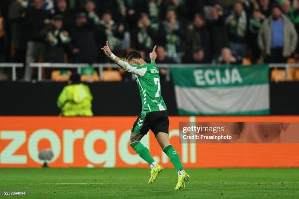 ЕЛ."Бетис" Антони гол ва ассист қайд этган ўйинда ғалаба қозонди