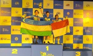 Наши велоспортсмены завоевали 3 медали в очередной день Кубка Азии