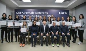 Ўзбекистонлик аёл ҳакамлар CAFA семинарида иштирок этди