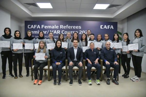 Ўзбекистонлик аёл ҳакамлар CAFA семинарида иштирок этди