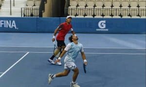Хумоюн Султанов стал финалистом парного турнира ITF M15 в Захре