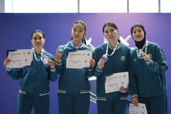 Қиличбозларимиз Жаҳон кубоги босқичида шоҳсупага кўтарилишди