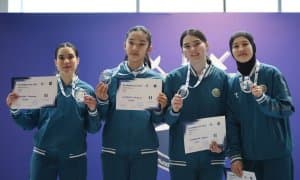 Наши фехтовальщицы поднялись на пьедестал этапа Кубка мира