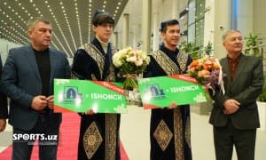 Шахматчиларимиз тантанали тарзда кутиб олинди!