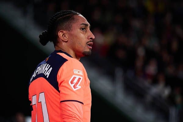 Рафиньянинг "Мальорка"га қарши ўйинда иштирок этиши сўроқ остида