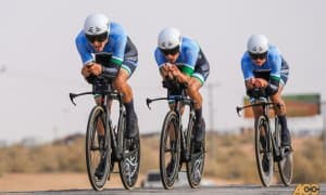 Велоспортчиларимиз Осиё чемпионати доирасида ўтказилган жамоавий баҳсда кумуш медални қўлга киритишди