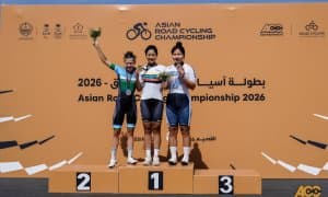 Наши велоспортсмены завоевали очередную медаль на чемпионате Азии