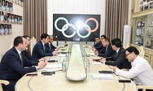 В НОК Узбекистана обсуждены вопросы широкого привлечения частного сектора в спортивную сферу