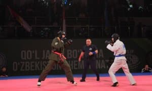 Стартовали финальные поединки чемпионата Узбекистана по рукопашному бою