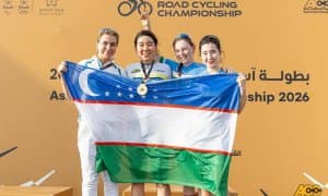 Самира Исмоилова - чемпионка Азии по велошоссе