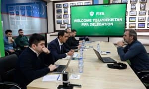 ЎФА раҳбарияти ва ФИФА делегацияси ўртасида учрашув бўлиб ўтди