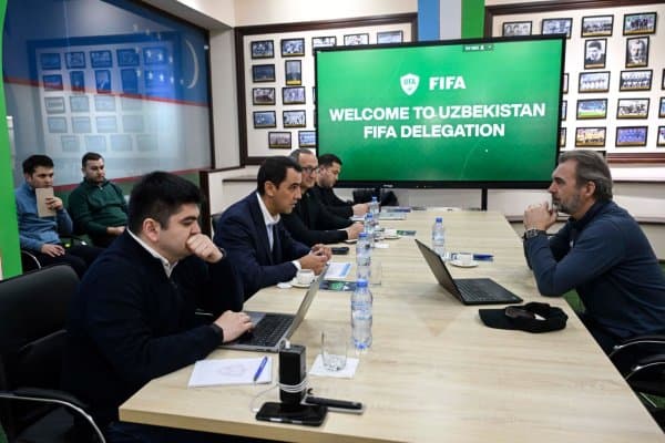 ЎФА раҳбарияти ва ФИФА делегацияси ўртасида учрашув бўлиб ўтди
