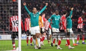 АПЛ. "Ливерпуль" сафарда қийин ғалабани қўлга киритди