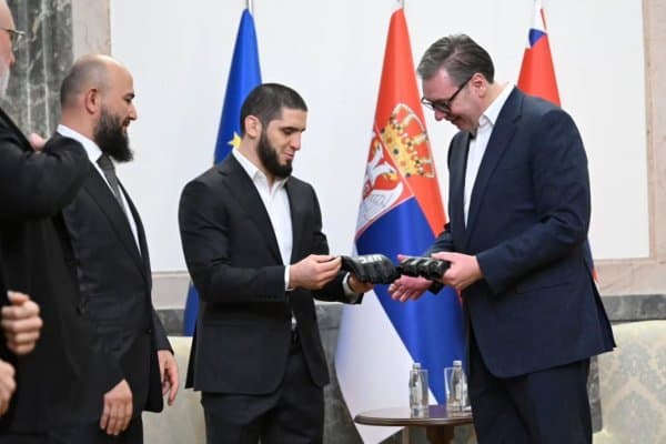 Сербия президенти Ислом Махачев ҳақида нима деди?