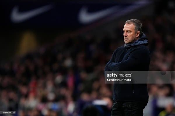 Флик "Атлетико"га қарши ўйиндан сўнг ҳакамликни танқид қилди