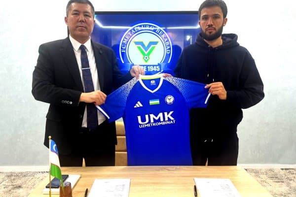 "Металлург" Иброҳим Нўмоновни ўз сафига қўшиб олганини эълон қилди