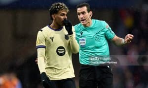 "Барселона"нинг ўйинини издан чиқаришда ҳакамларнинг қарорлари ҳам роль ўйнади