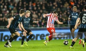 ЕЧЛ. "Брюгге" ўз уйида "Атлетико" билан жанговор дуранг қайд этди