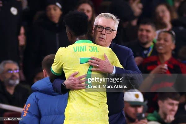 Анчелотти Винисиуснинг яхши томонга ўзгарганини айтди