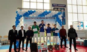 Ғиждувонда белбоғли кураш бўйича мусобақа ўтказилди