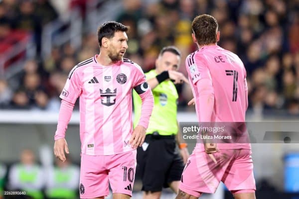 Месси МЛСдаги омадсиз ўйиндан сўнг ҳакамга ташланмоқчи бўлди