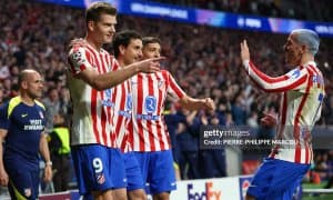 ЕЧЛ. "Атлетико Мадрид" ўз уйида "Брюгге"ни мағлуб этиб, кейинги босқичга чиқди